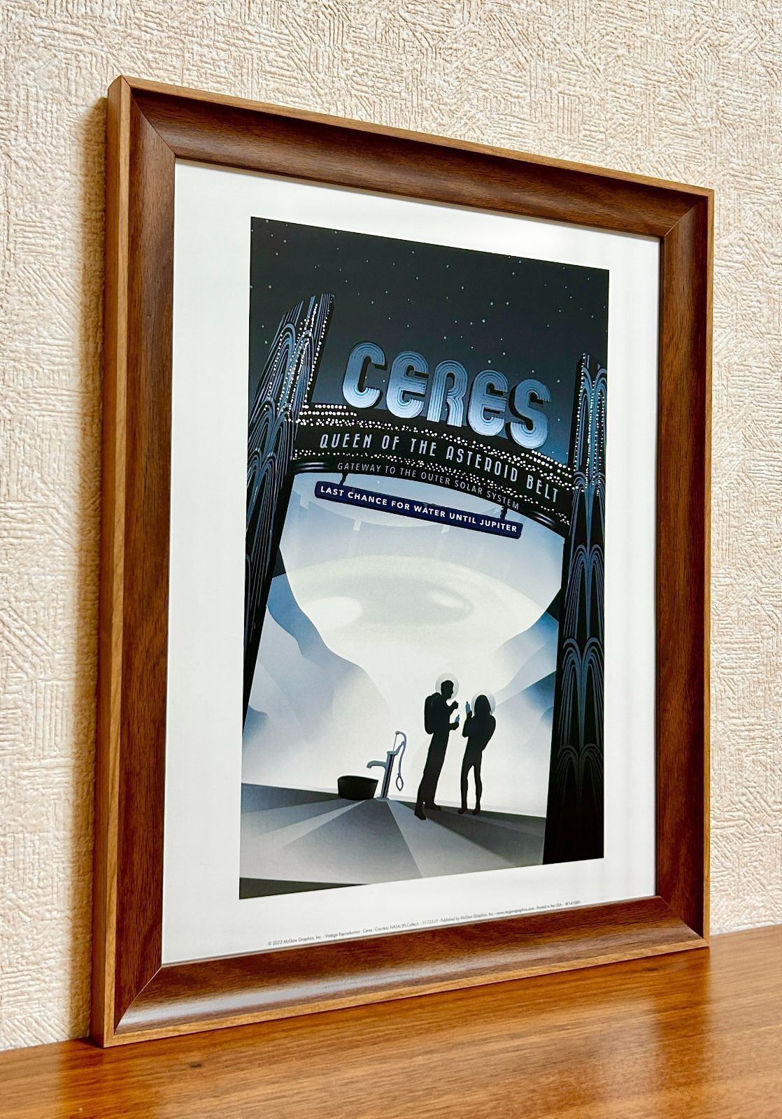 新品☆額縁付アートポスター☆Vintage Reproduction（ヴィンテージ・リ