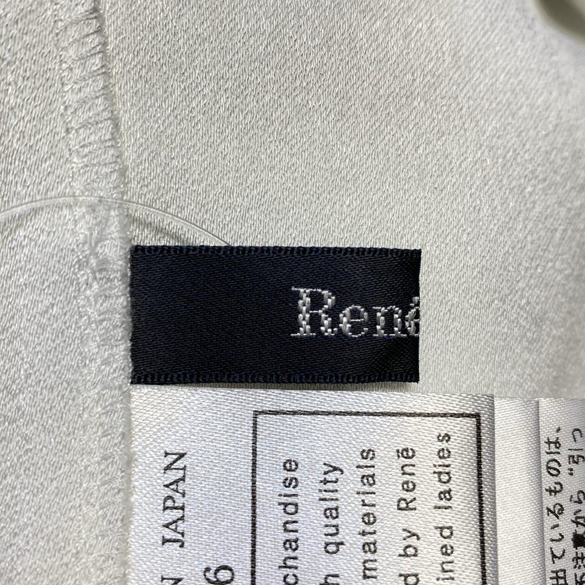 Rene(ルネ) 長袖シャツブラウス サイズ36 S レディース - 白 - メルカリ