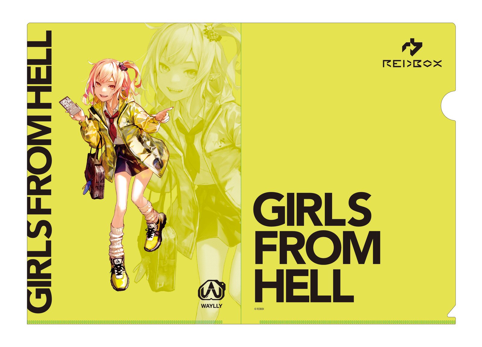クリアファイル3枚セット GIRLS FROM HELL／Cセット - メルカリ