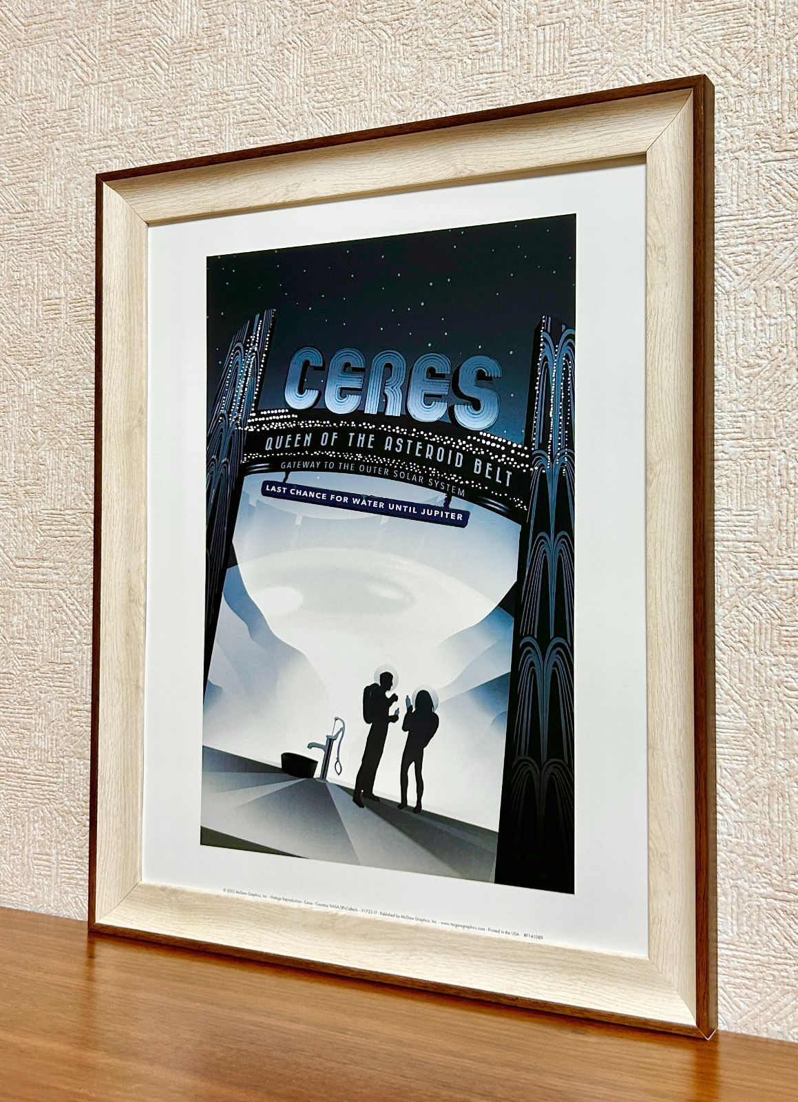 新品☆額縁付アートポスター☆Vintage Reproduction（ヴィンテージ・リ