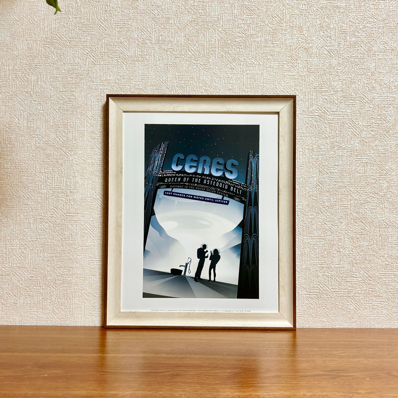 新品☆額縁付アートポスター☆Vintage Reproduction（ヴィンテージ・リ