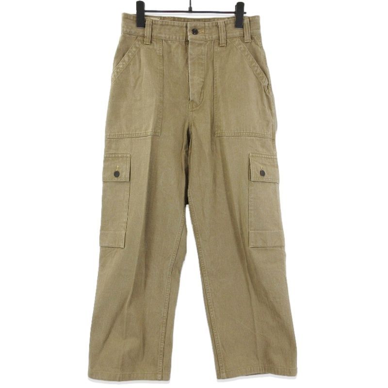 FREEWHEELERS フリーホイラーズ COMBAT UTILITY TROUSERS ジップフライ カーキ 30 71014182