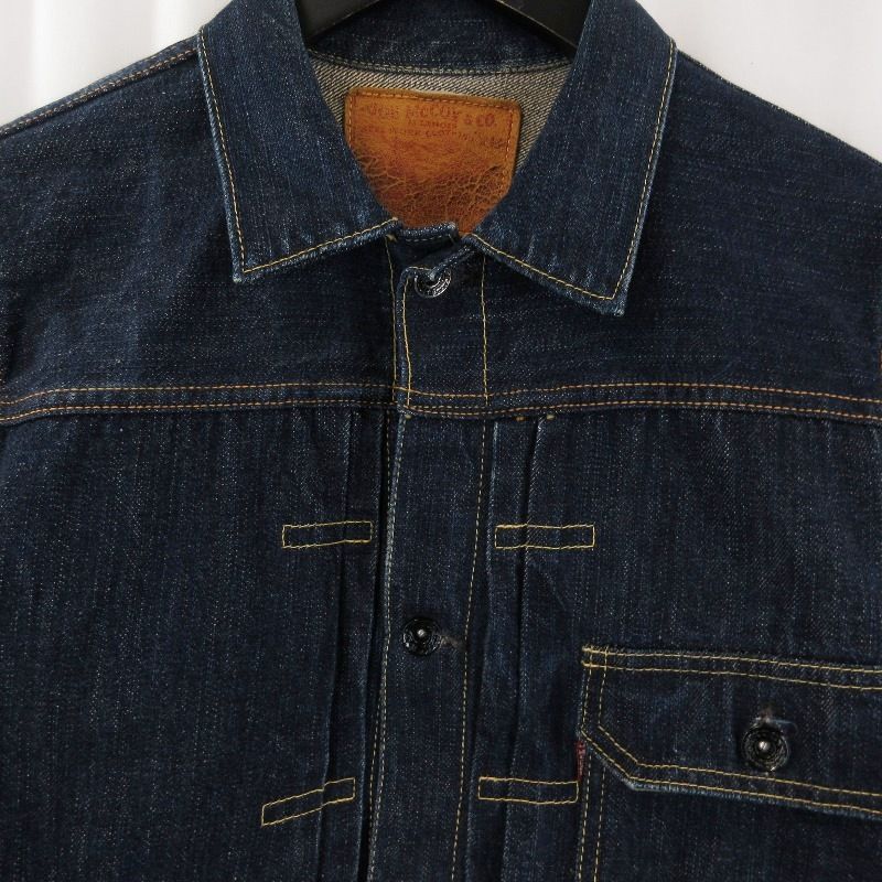 希少 ジョーマッコイ デニム ジャケット Gジャン 921 JOE McCOY