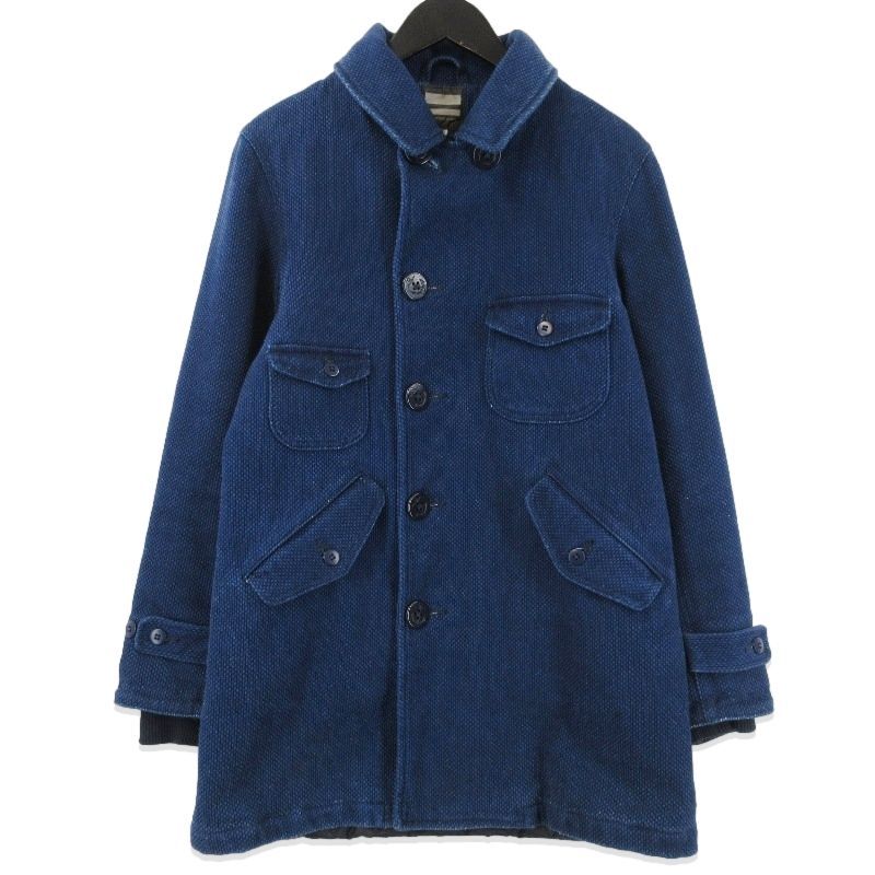 桃太郎JEANS モモタロウ ミリタリーシングルPコート 03-096 MOMOTARO