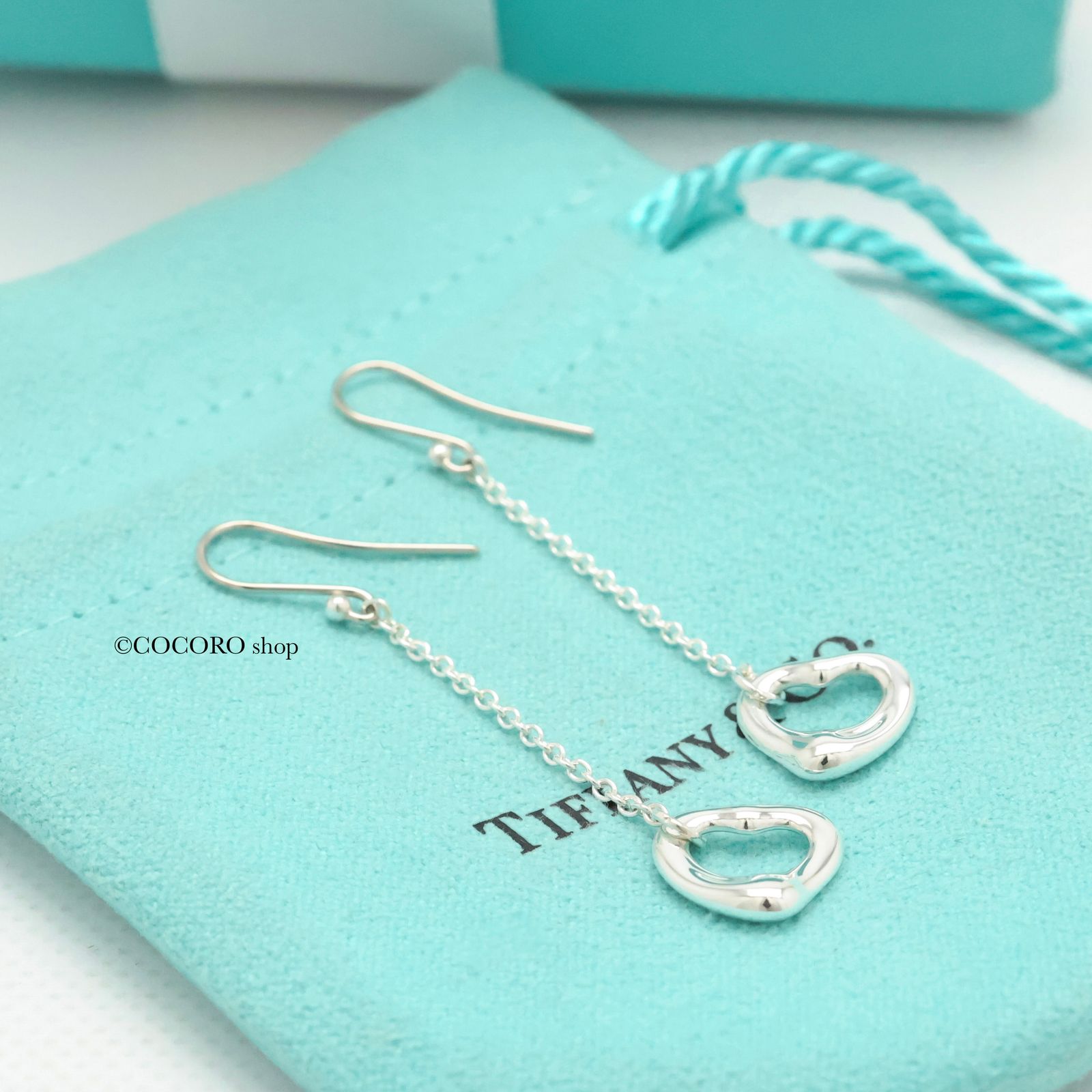 美品】ティファニー TIFFANY&Co. オープンハート エルサペレッティ