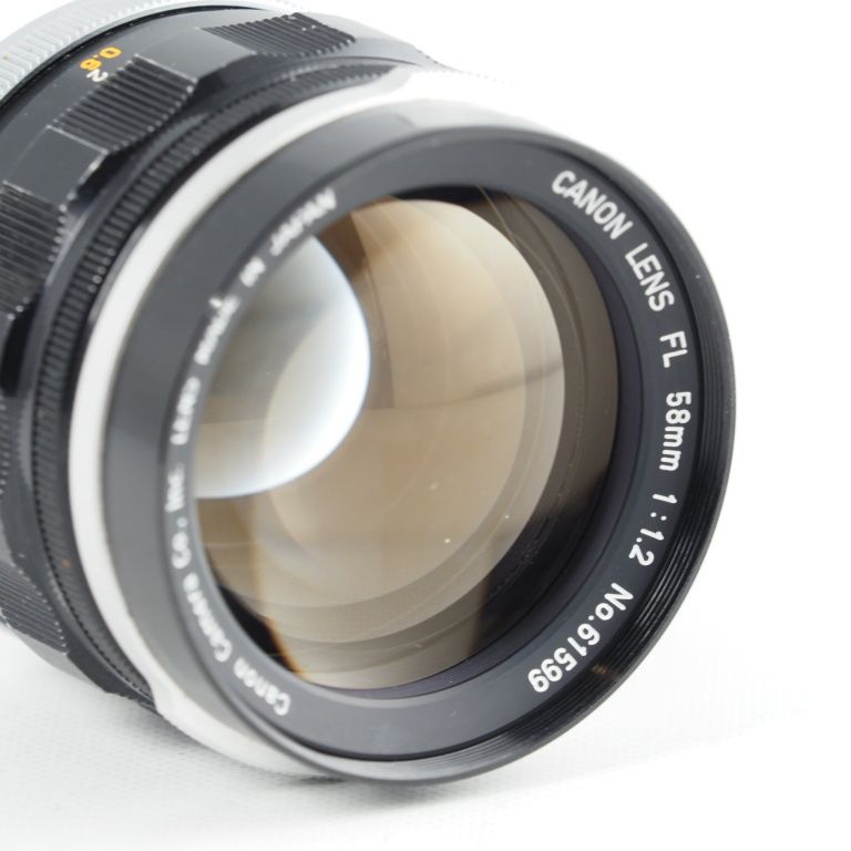 Canon Lens FL 58mm F1.2 FX シリーズ用 交換レンズ #13951 - メルカリ