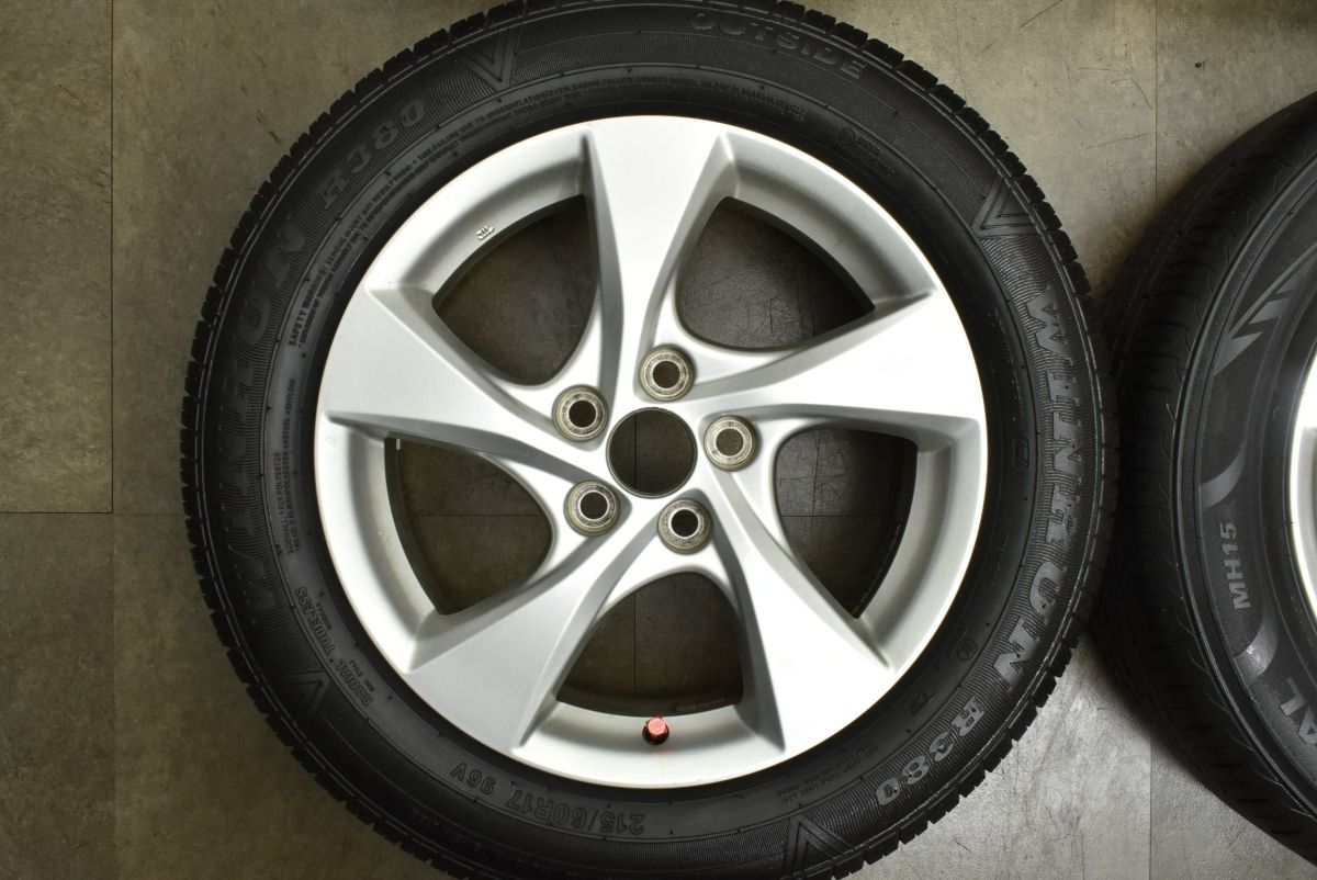 バリ溝】トヨタ C-HR 純正 17in 6.5J +45 PCD114.3 ダンロップ