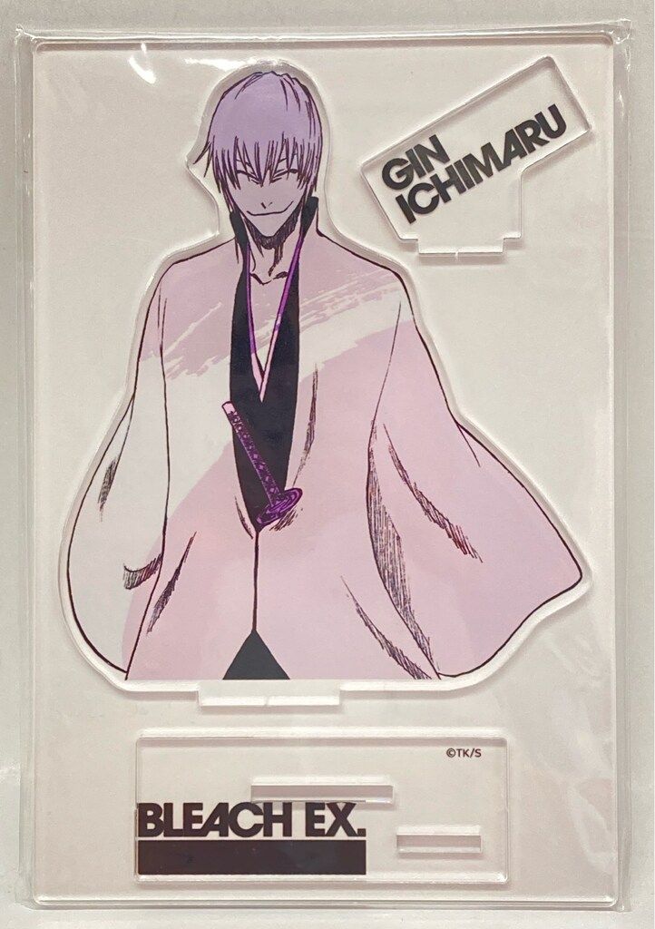 bleach theキャラ 特大アクリルスタンド 市丸ギン A賞 当選通知書付 bleach theキャラ 特大アクリルスタンド 市丸ギン A賞 当選通知書付