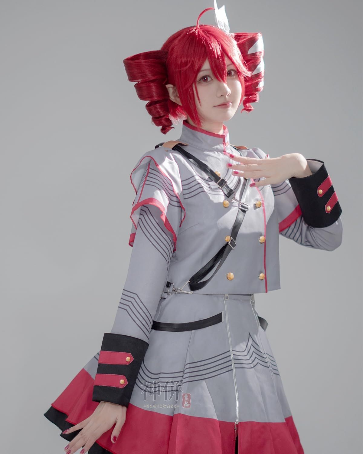 神併良品] 重音テト コスプレ ウィッグ付き Lサイズ 嘘の歌姬 メズマ