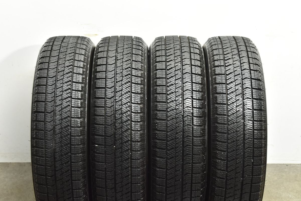 バリ溝】トップラン 15in 4.5J +45 PCD100 ブリヂストン ブリザック