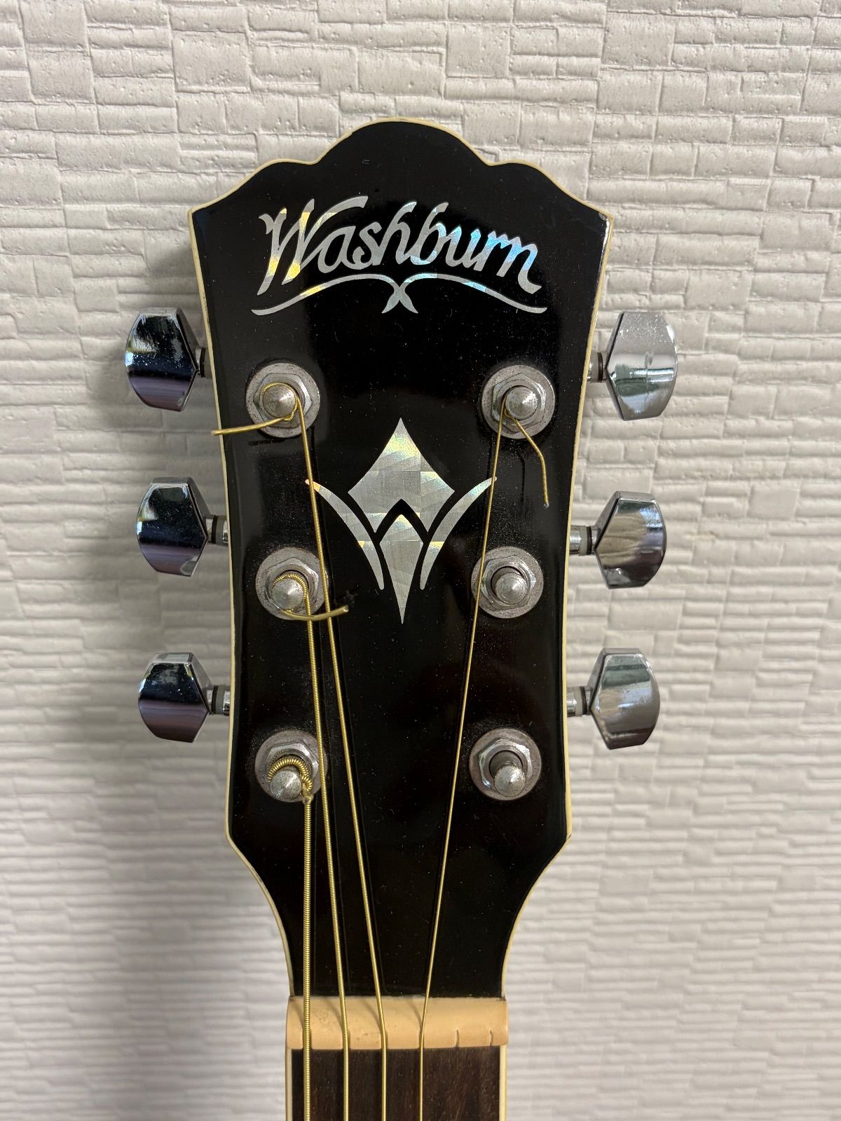 Washburn ワッシュバーン エレアコ コレクション EA12-B 黒 ソフト