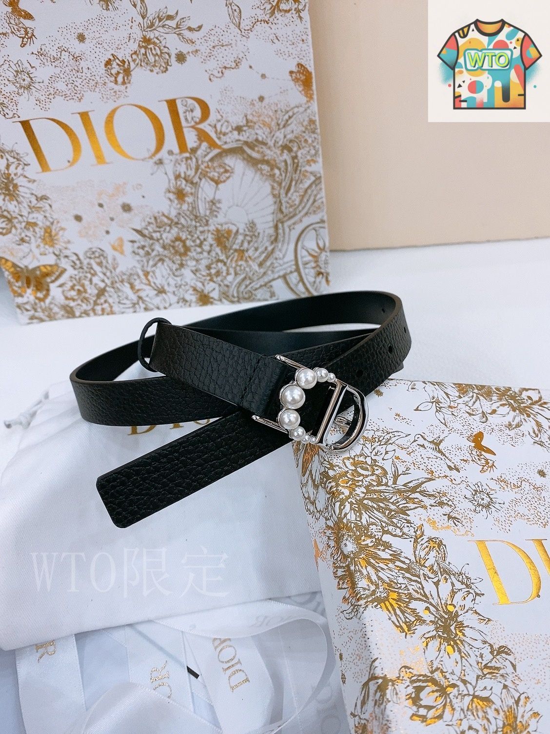今日特価】Dior Saddle Belt ダブルフェイスレザーベルト - メルカリ