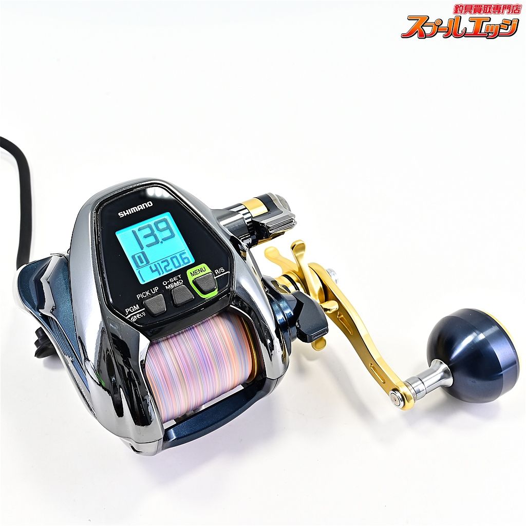 【シマノ】 16ビーストマスター 3000XS 使用距離79.8km 使用111時間