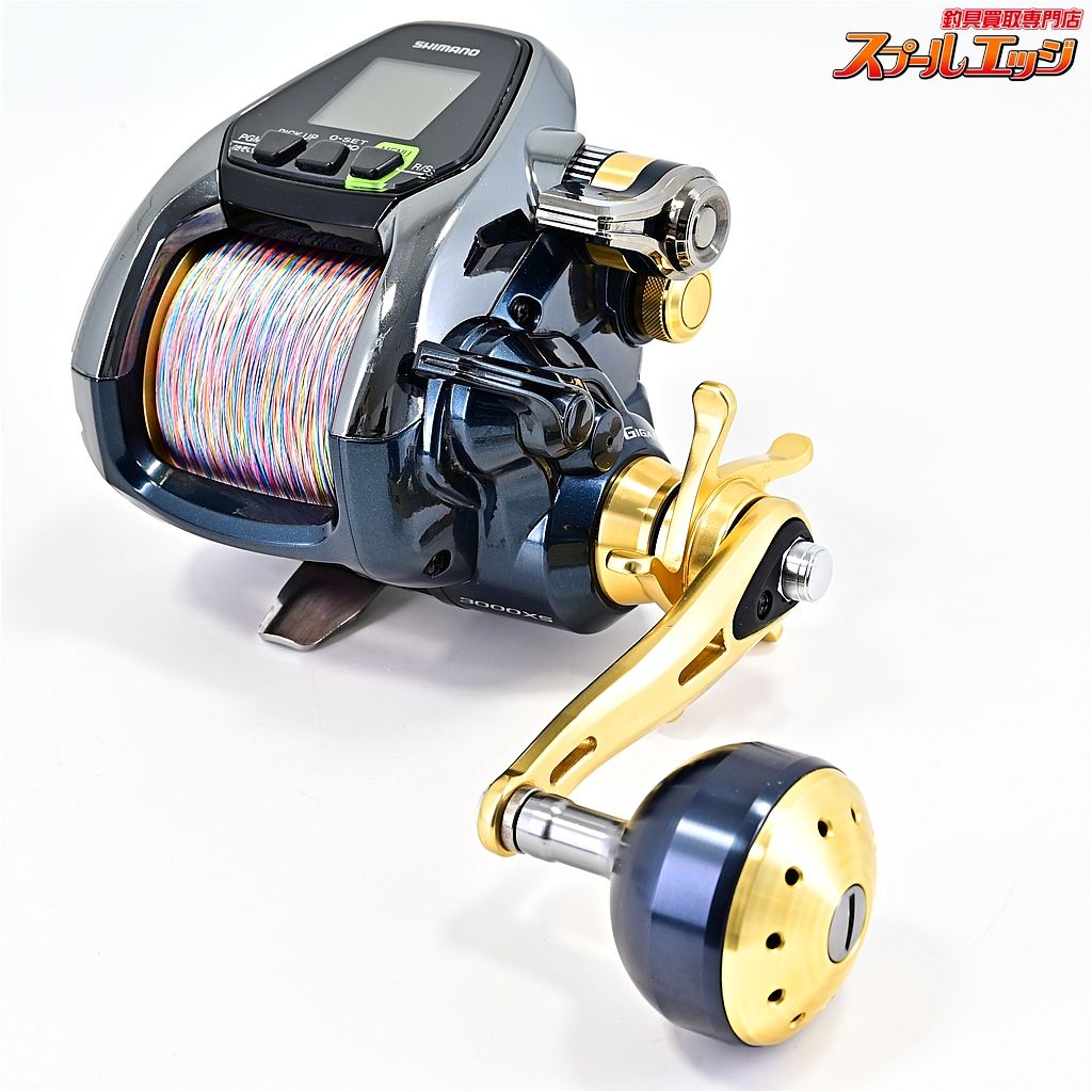 【シマノ】 16ビーストマスター 3000XS 使用距離79.8km 使用111時間