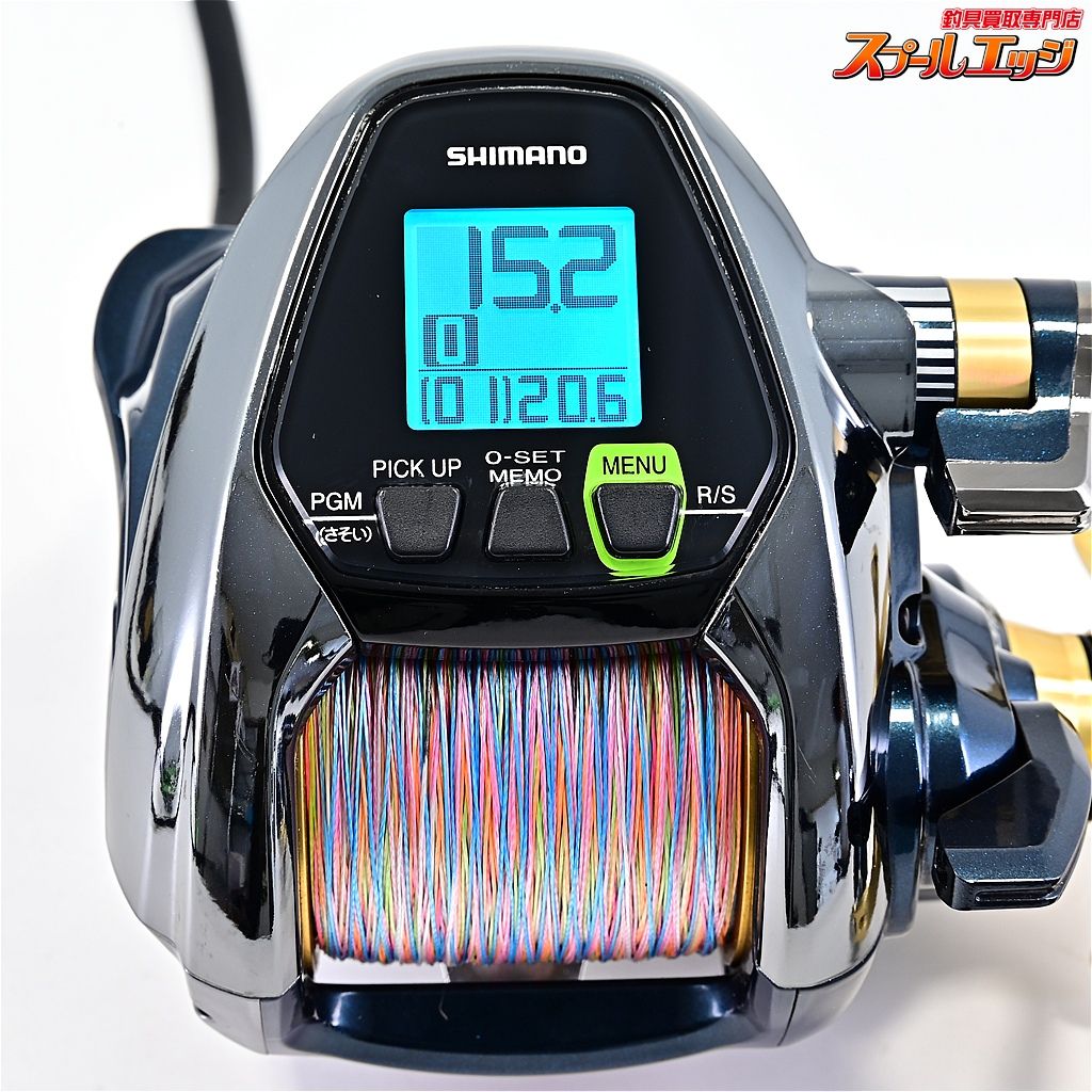 【シマノ】 16ビーストマスター 3000XS 使用距離79.8km 使用111時間