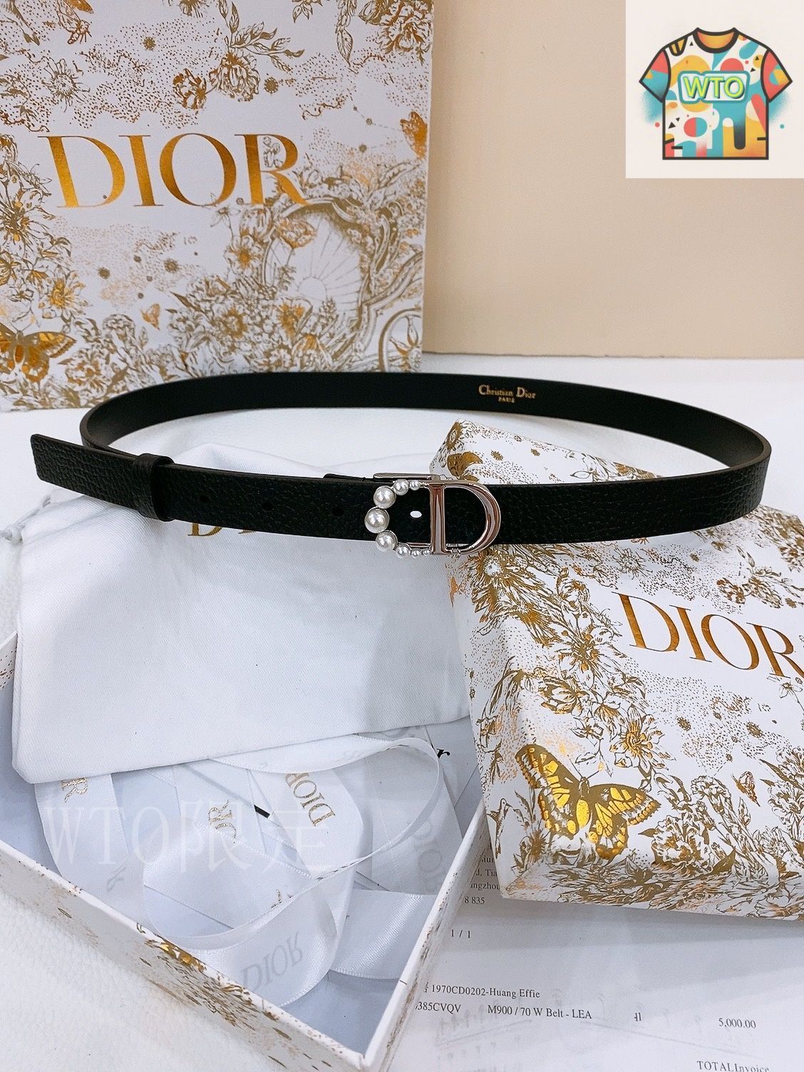 DIOR サドルベルト　レザー DIOR サドルベルト - メルカリ