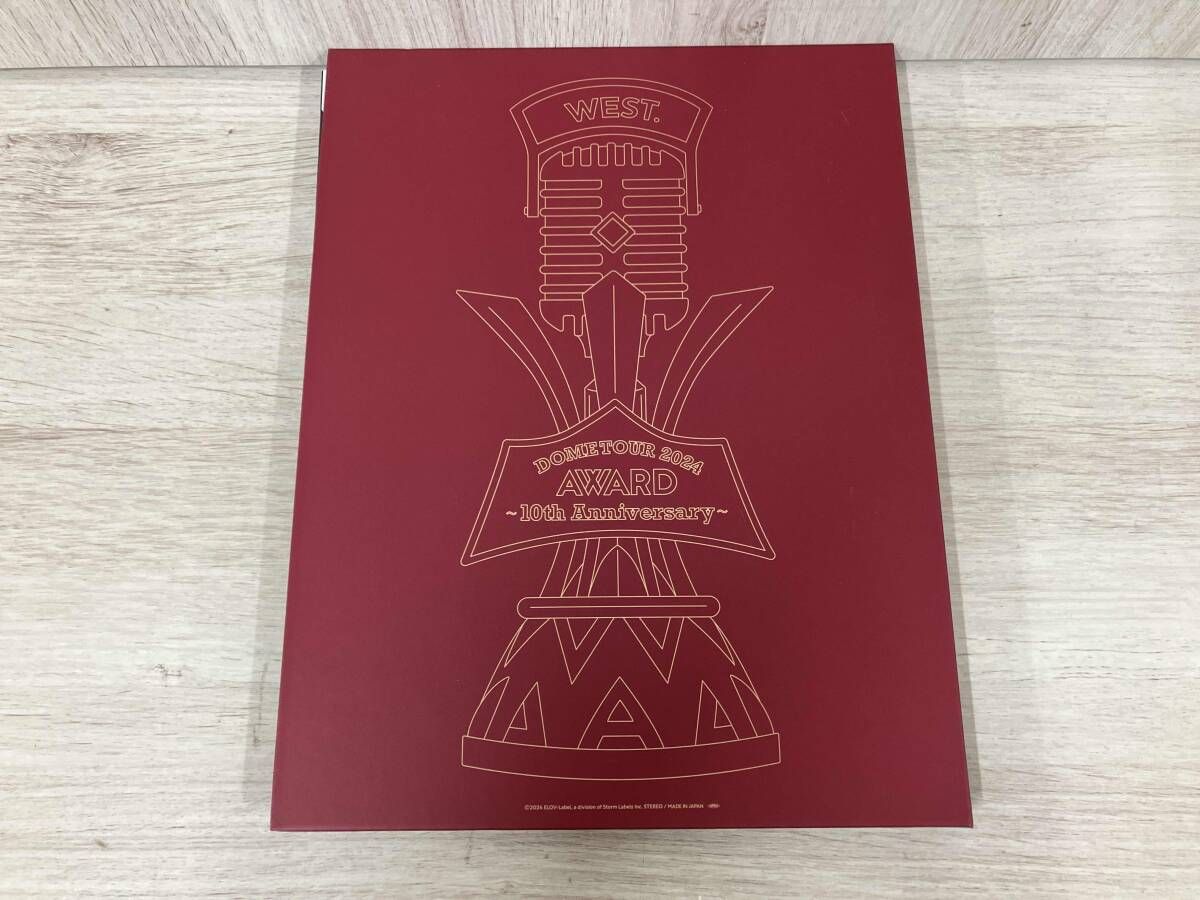 WEST. DOME TOUR AWARD ~10th Anniversary~(初回盤)(Blu-ray Disc