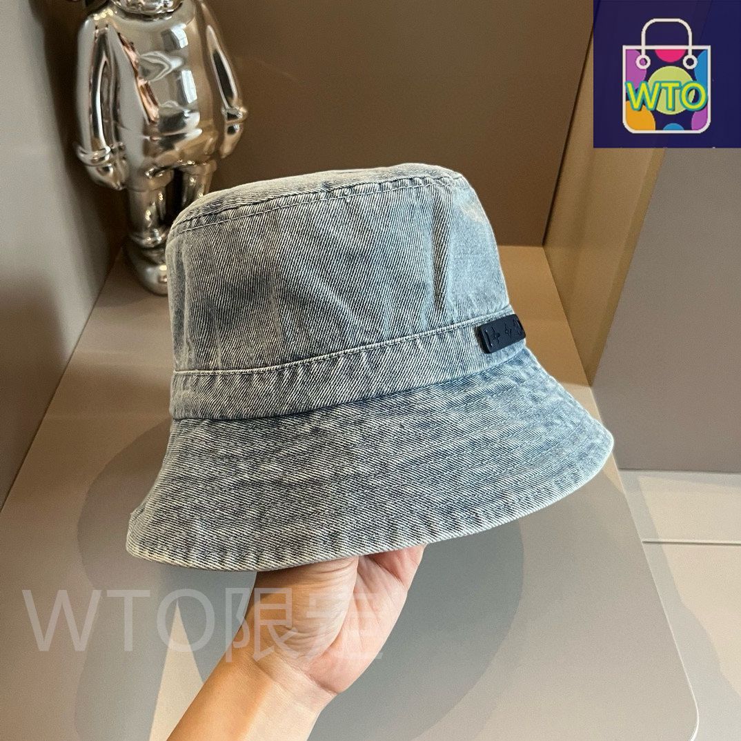 LOEWE ロエウェ デニムフィッシャーマンハット -WTO輸入1 フレイド