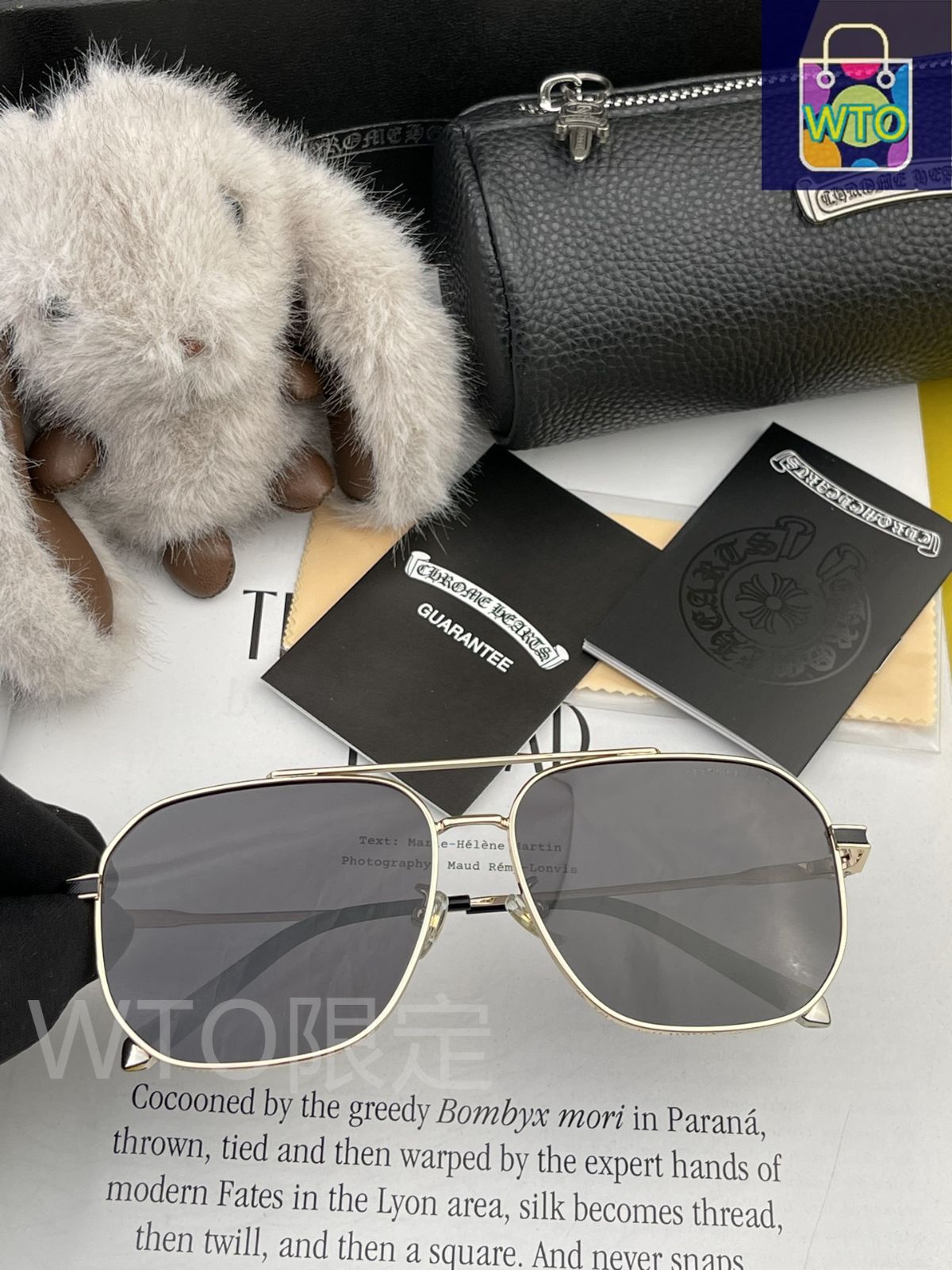 Chrome Hearts オパールサングラス CHROME HEARTS 今日限定特価！】ニューコレクション 風鏡デザイン 偏光