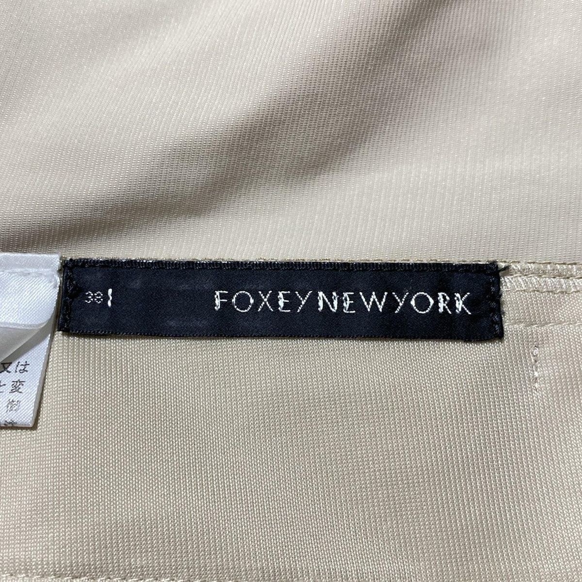 FOXEY NEW YORK(フォクシーニューヨーク) ワンピース サイズ38 M