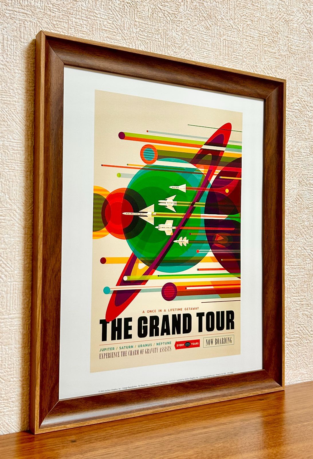 新品☆額縁付アートポスター☆Vintage Reproduction（ヴィンテージ・リ