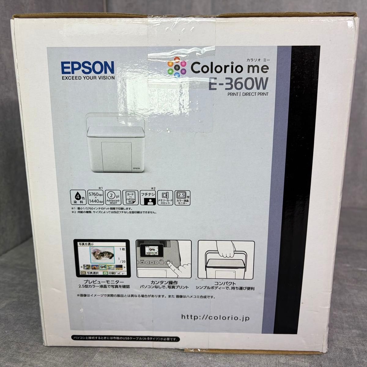 未使用　EPSON Colorio me E-360W フォトプリンター 2JH95eGq9TyJi9pwCQjDt6.jpg@jpg