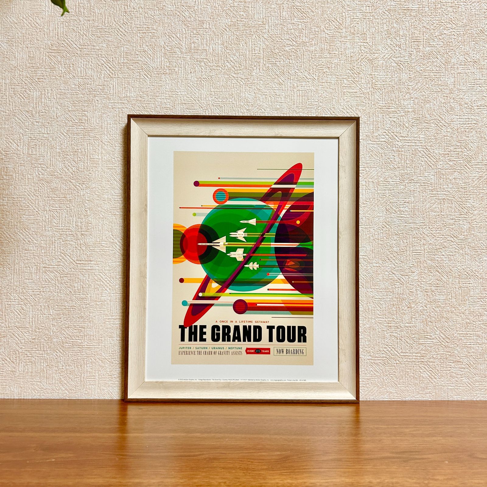 新品☆額縁付アートポスター☆Vintage Reproduction（ヴィンテージ・リ