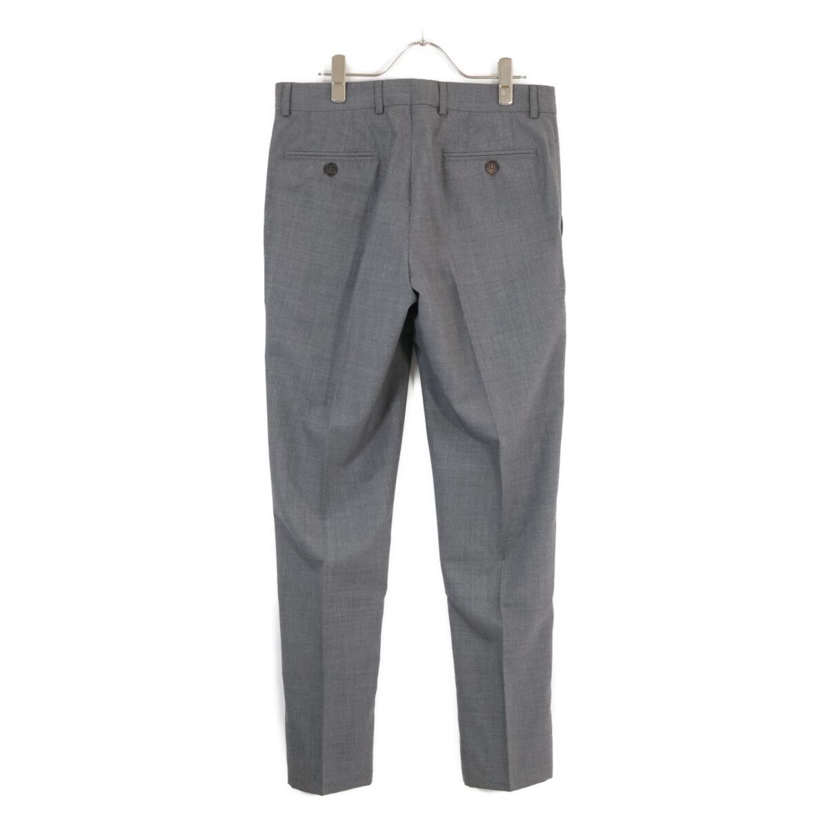 BRUNELLO CUCINELLI ブルネロクチネリ ｸﾞﾚｰ ｳｰﾙ ｽﾗｯｸｽﾊﾟﾝﾂ 46 - メルカリ