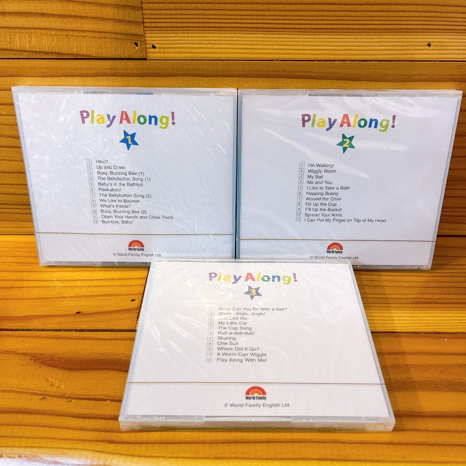 全て新品未開封 Play Along! プレイアロング CD DWE ディズニー英語