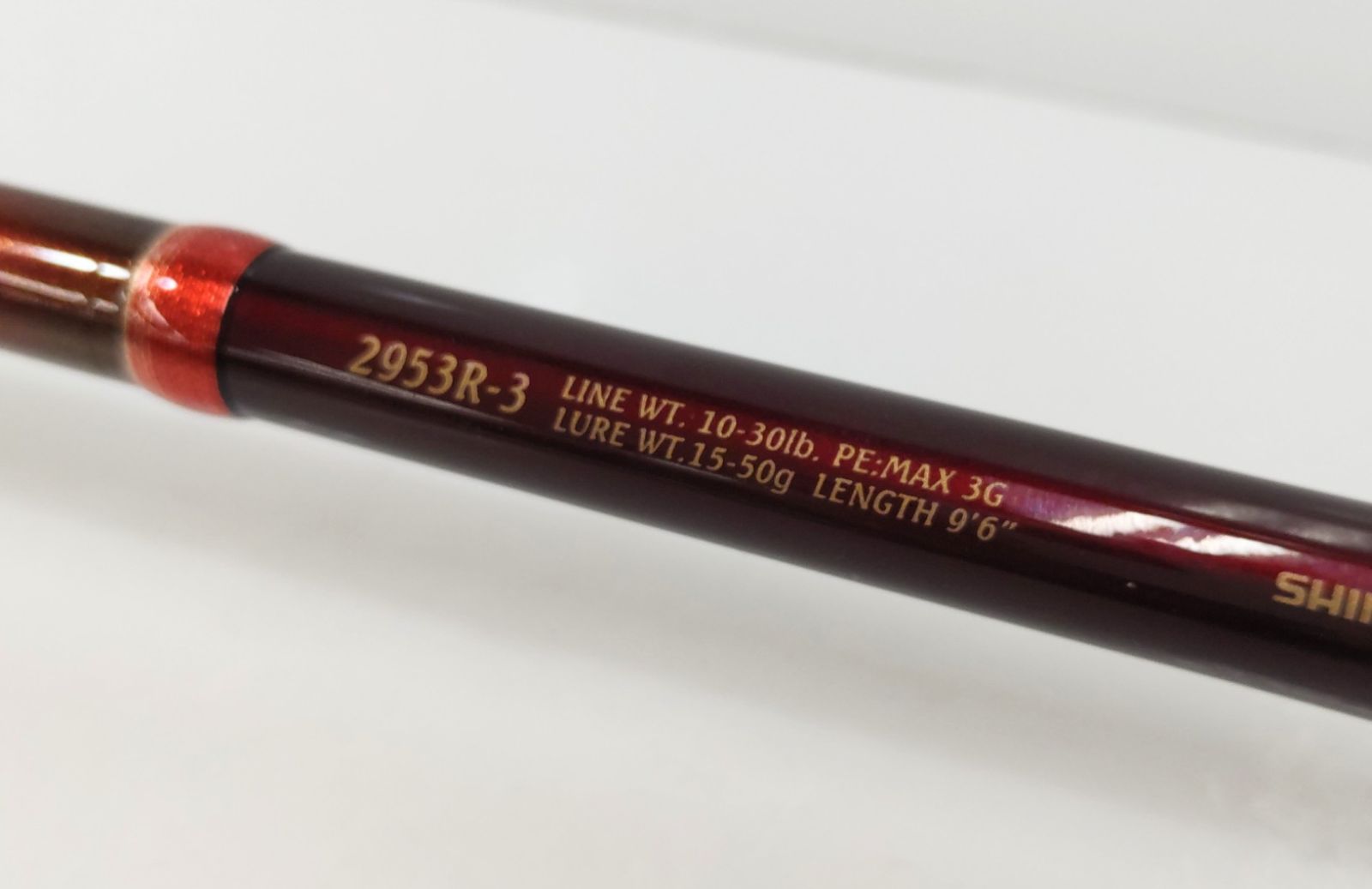 訳あり未使用品！】シマノ 14ワールドシャウラ レッドタイプ 2953R-3