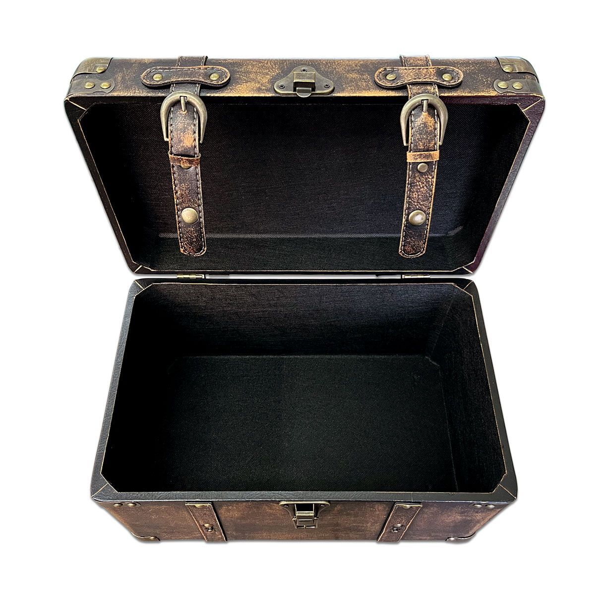 アンティーク トランク 宝箱 ヴィンテージ ケース コンテナ ボックス