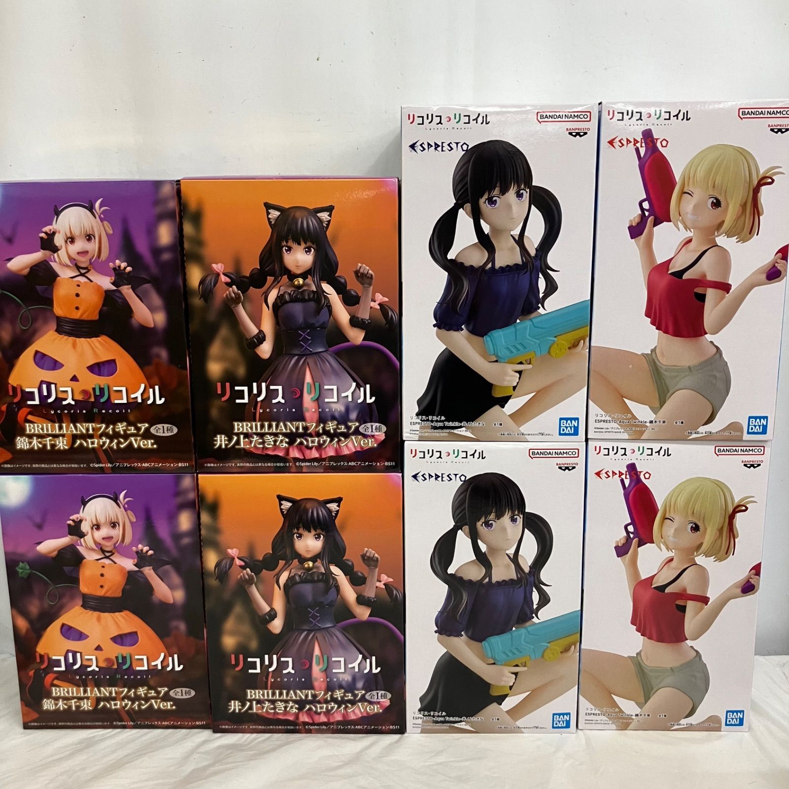未開封 リコリス・リコイル 錦木千束 井ノ上たきな ハロウィンVer