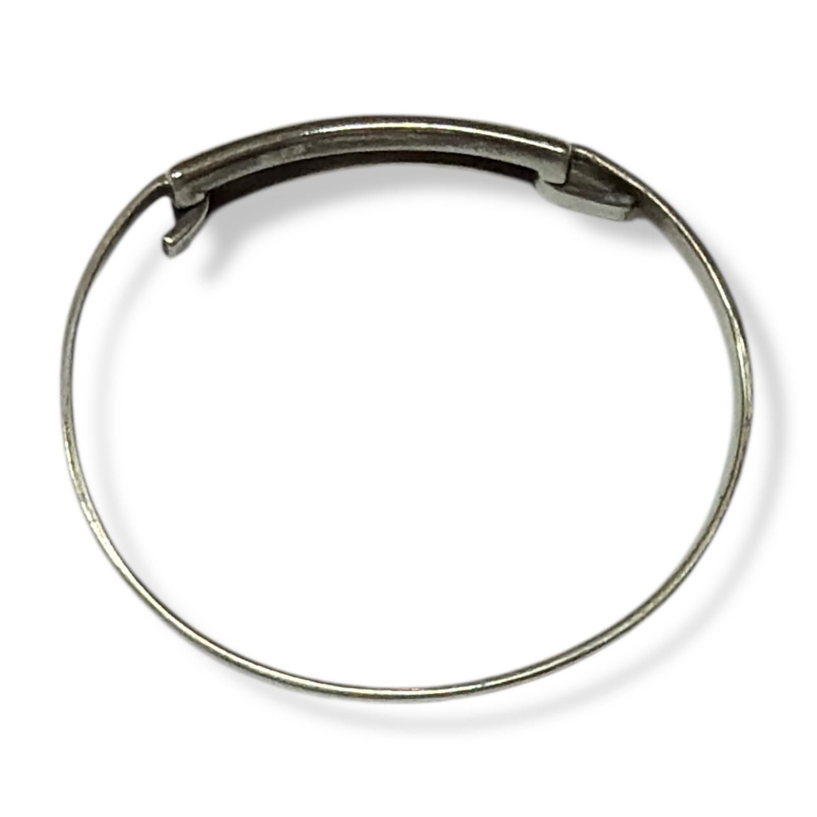 TIFFANY&Co. オープンレクタングル オープンスクエアバングル