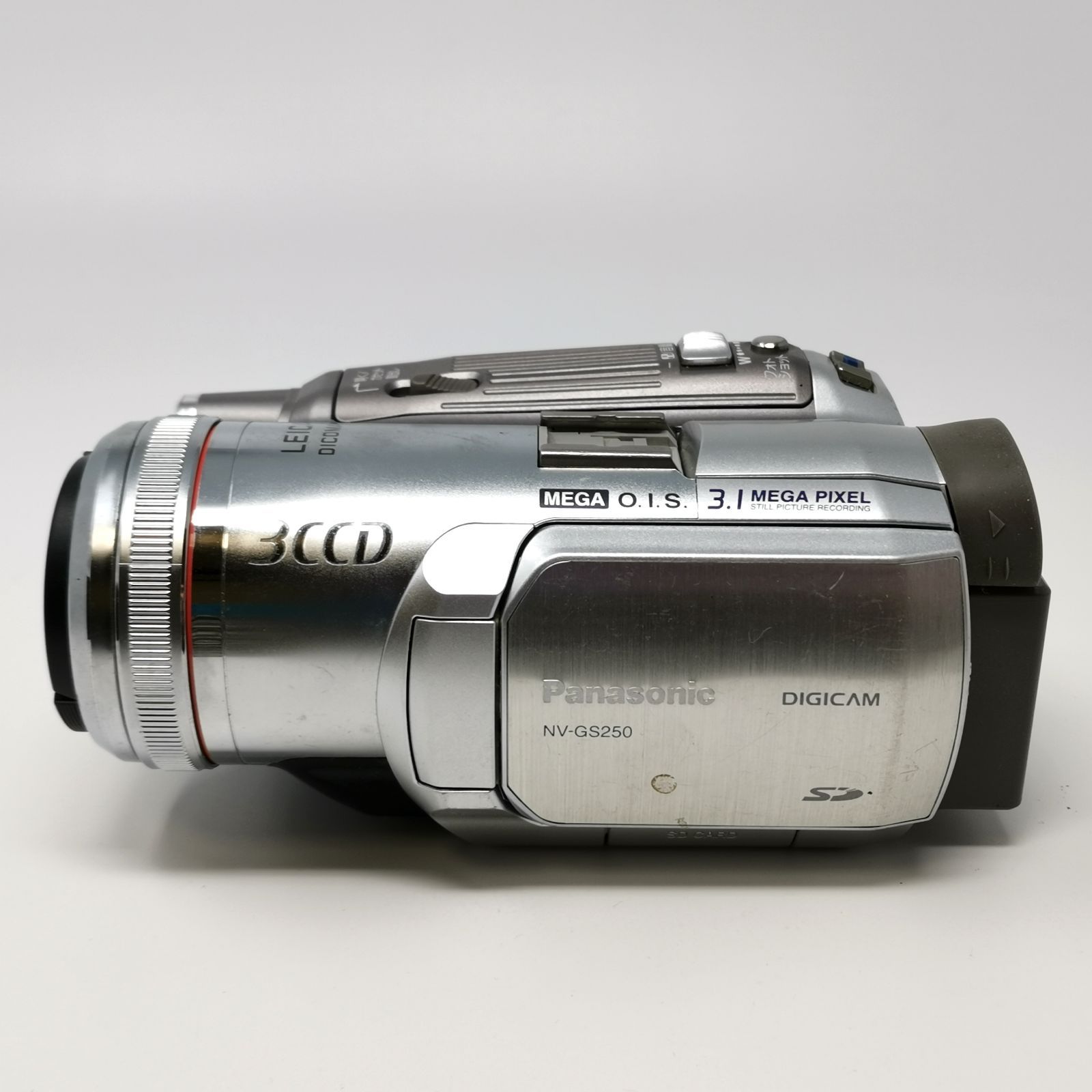 パナソニック DIGICAM NV-GS250 シルバー デジタルビデオカメラ 充電器
