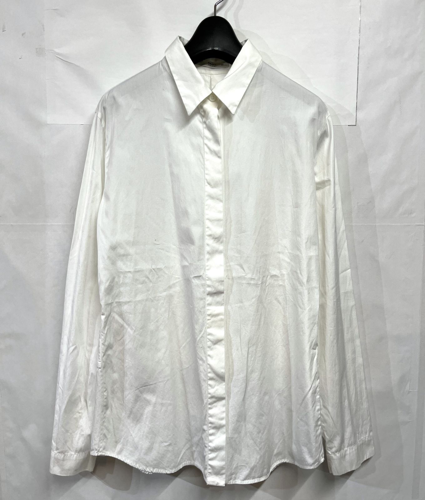 極美品PRADA プラダ 22SS SC568 コットン100％ タトゥープリント