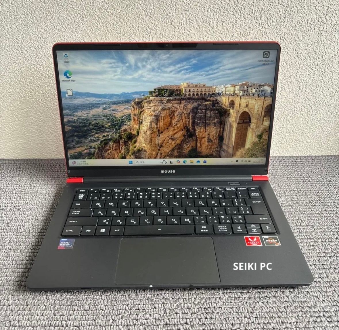 Windowsノート本体 mouse X4-aR5PCSAR AMD Ryzen 5 3500U mouse X4-aR5PCSAR AMD Ryzen 5 3500U メモリ8GB SSD256GB Win11