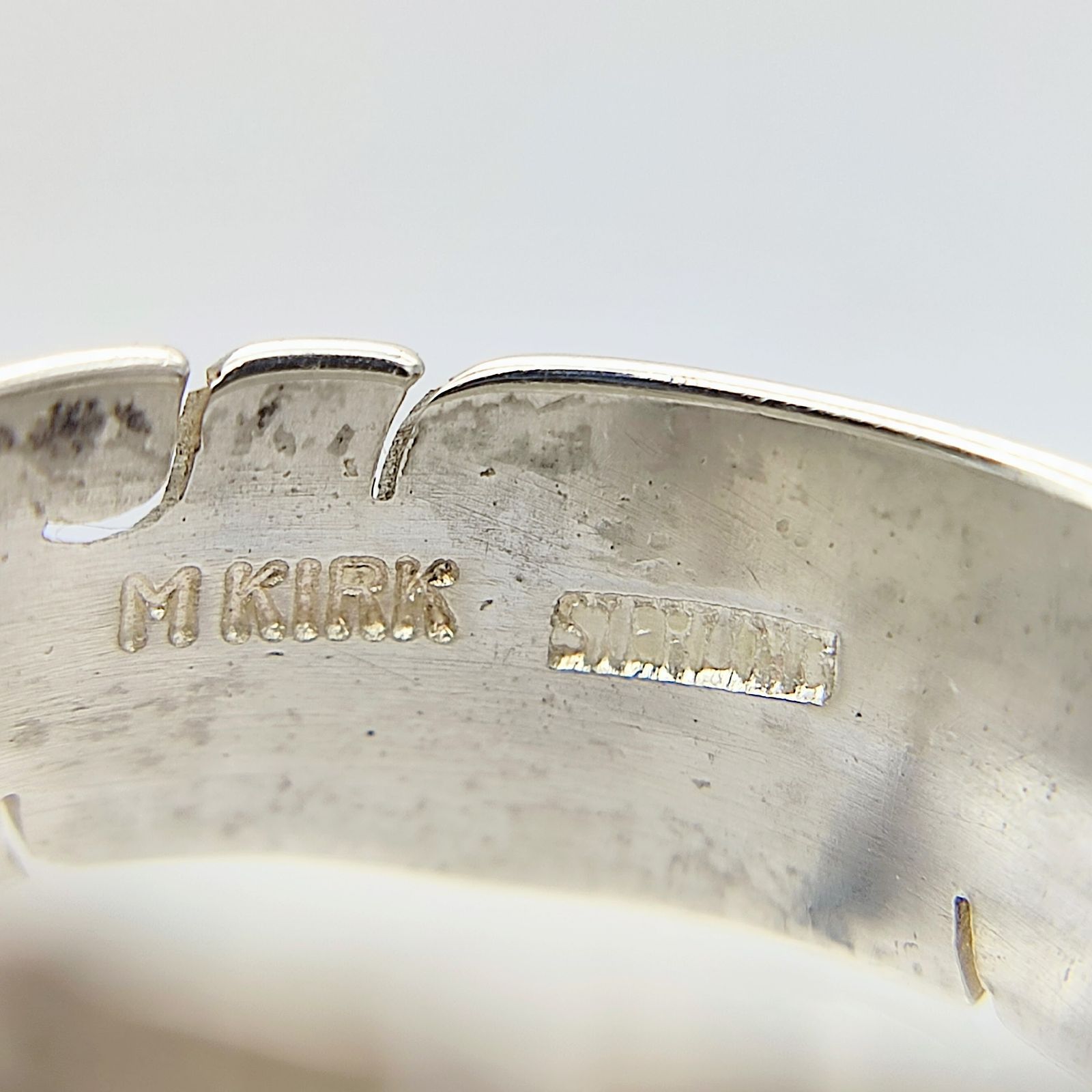 美品】インディアンジュエリー イスレタ族 マイケルカーク シルバー