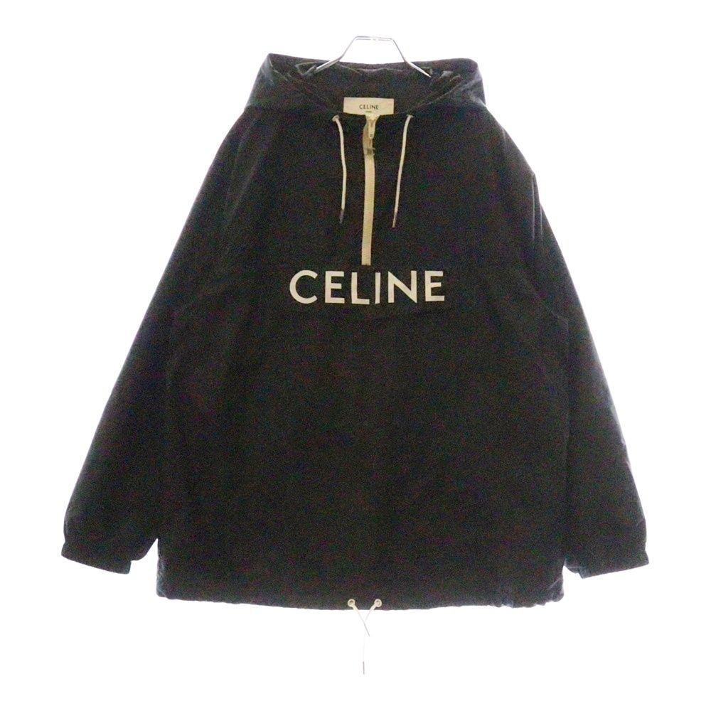 CELINE (セリーヌ) エディ期 ナイロン ロゴアノラックパーカー