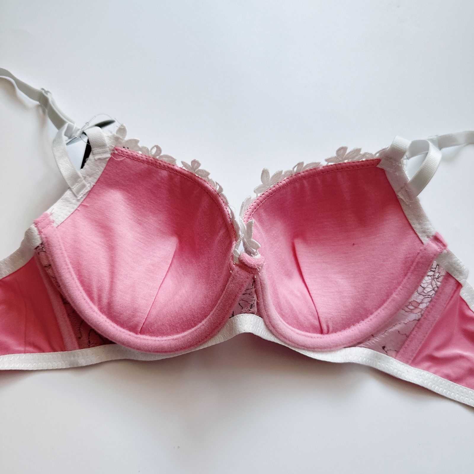 sanei/サンエイ/10369PK/ブラショーツセット/ピンク/脇高育乳ブラ/A70