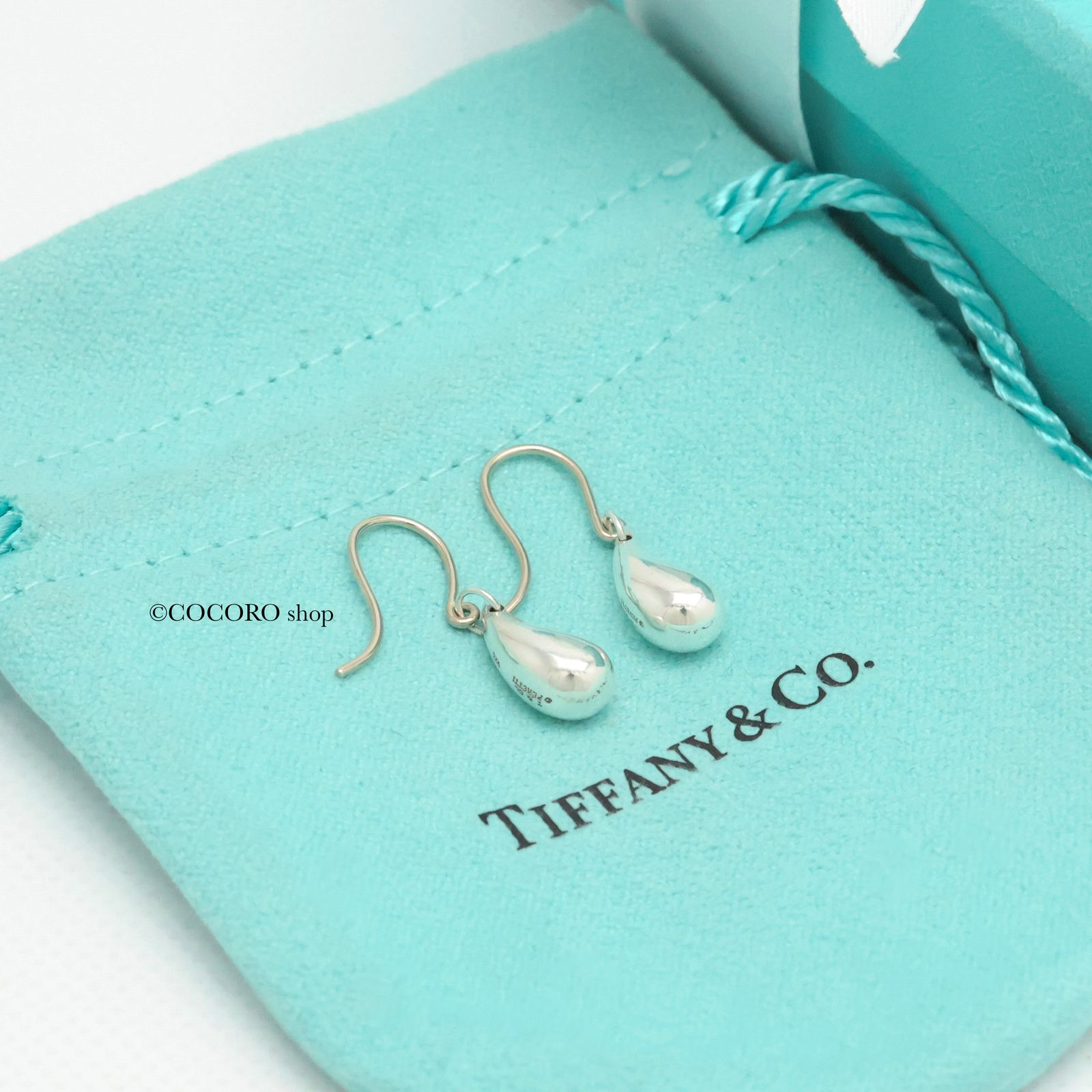 美品】ティファニー TIFFANY&Co. ティアドロップ エルサペレッティ
