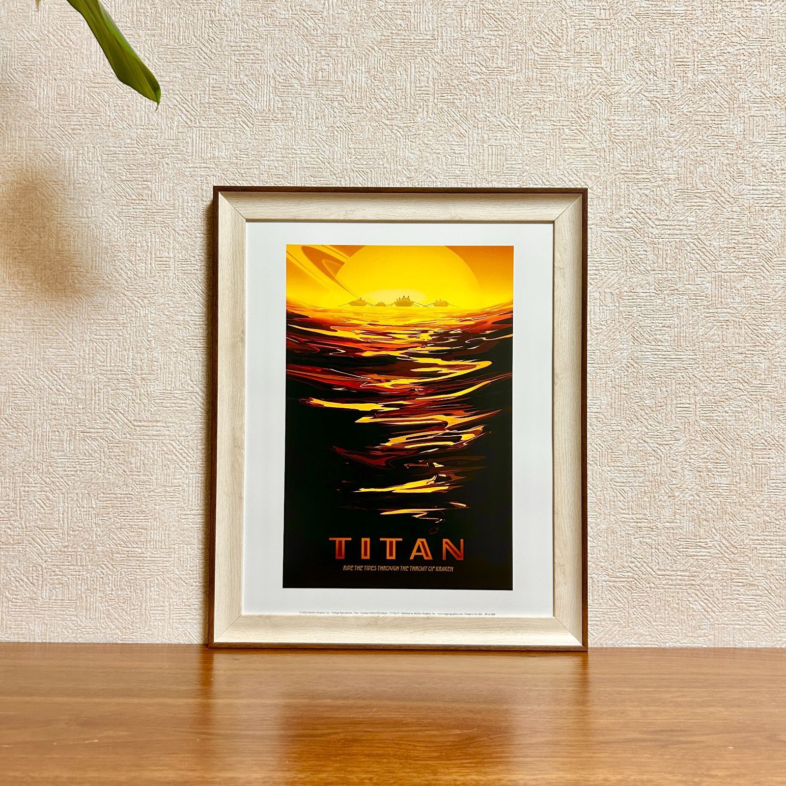 新品☆額縁付アートポスター☆Vintage Reproduction（ヴィンテージ・リ