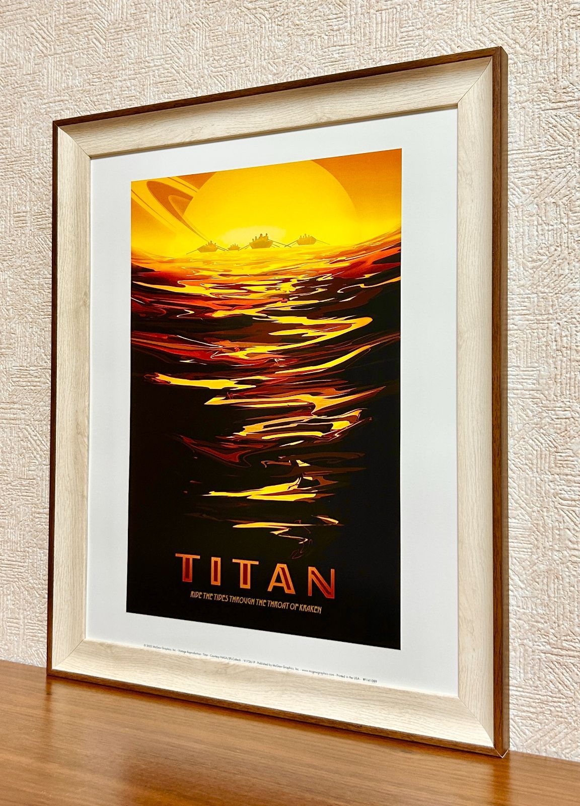 新品☆額縁付アートポスター☆Vintage Reproduction（ヴィンテージ・リ