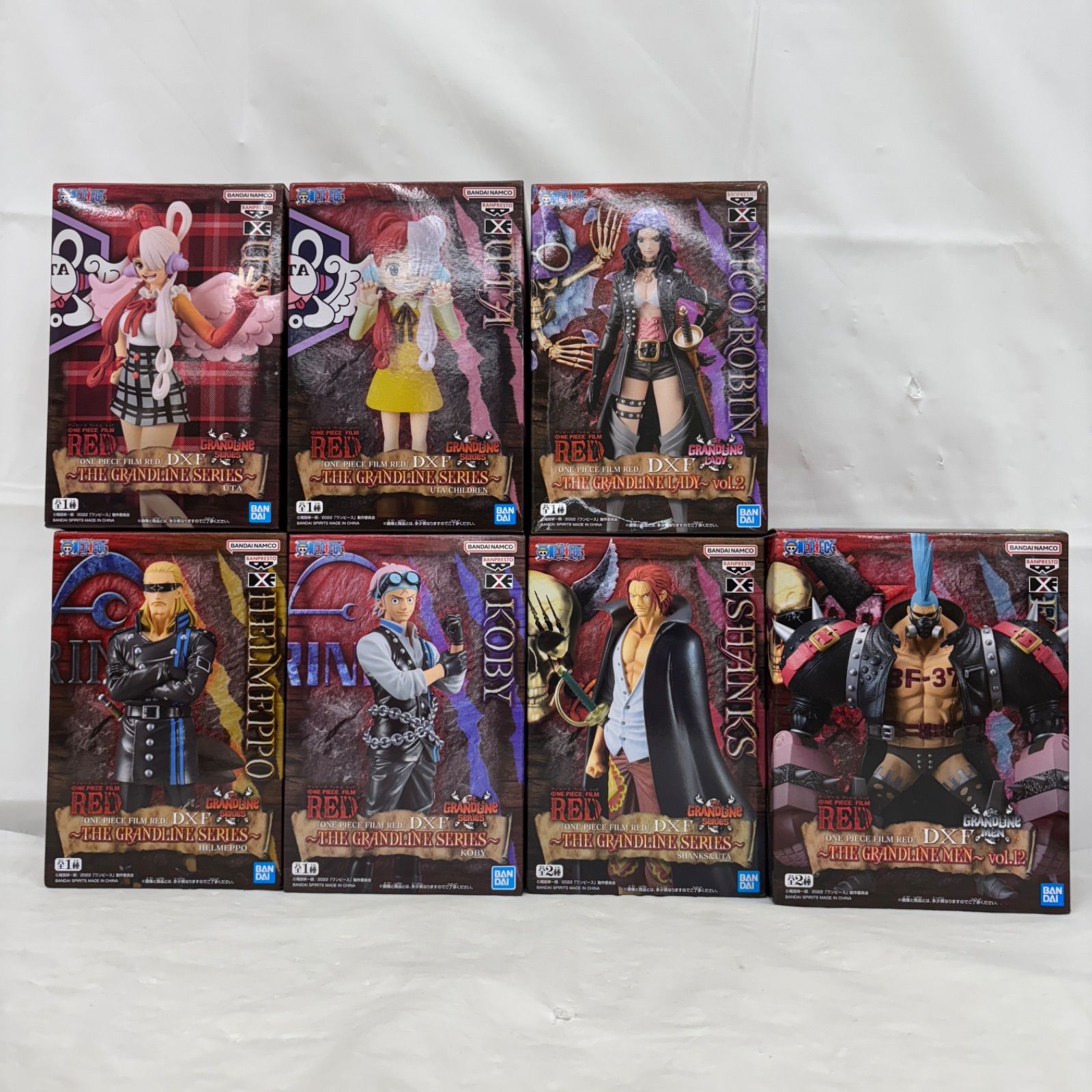 未開封 ワンピース FILM RED DXF 7個セット LFJ672 f099 - メルカリ