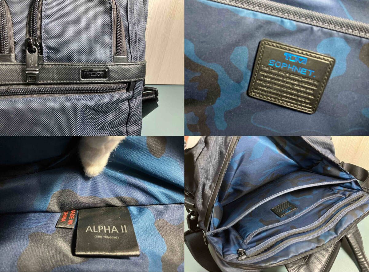 TUMI × SOPHNET. /エクスパンダブル オーガナイザー ブリーフケース