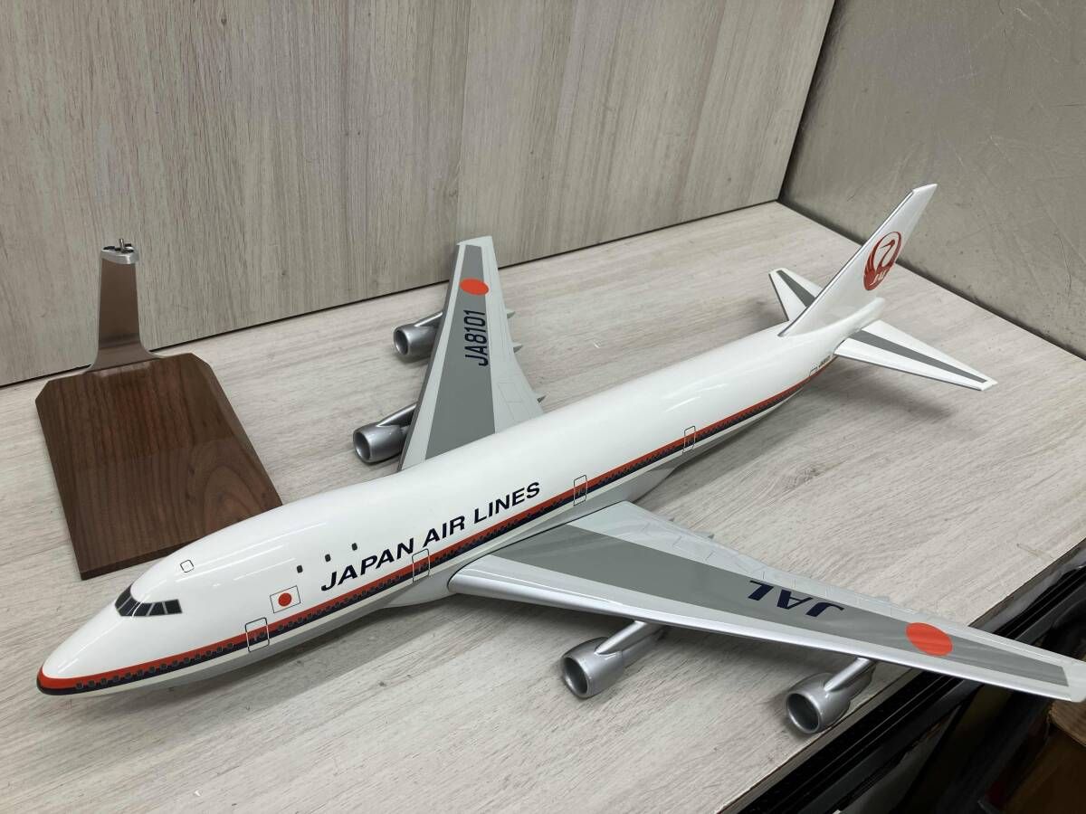 全長約65cm 1/100 PACMIN JAL 747-100 JA8101 - メルカリ