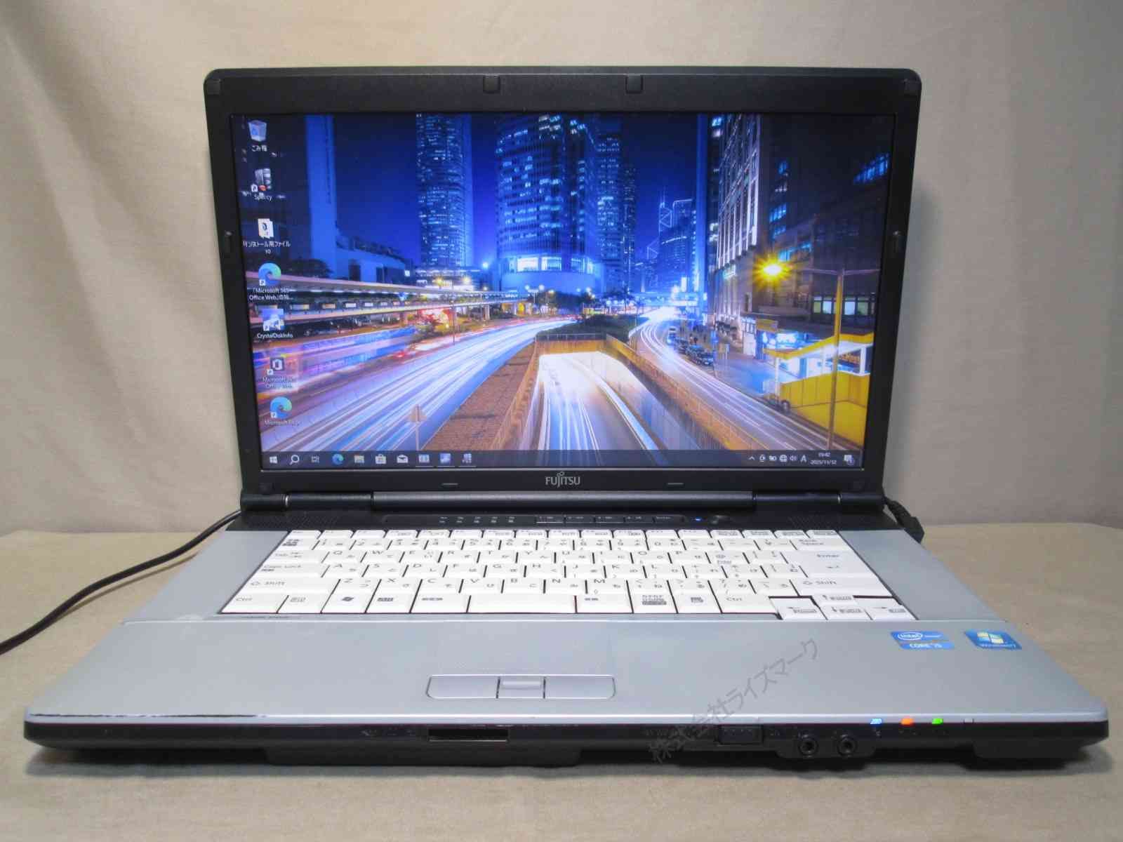 ノートPC 富士通 LIFEBOOK E E741/D【Core i5 2520M】 【Windows10 Pro 