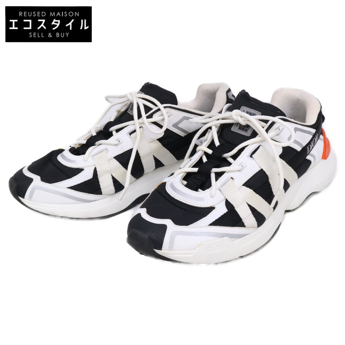 【新品】◇ディオール◇ B24 Runtek / ホワイト×グレー スニーカー 新品】◇ディオール◇ B24 Runtek / ホワイト×グレー スニーカー