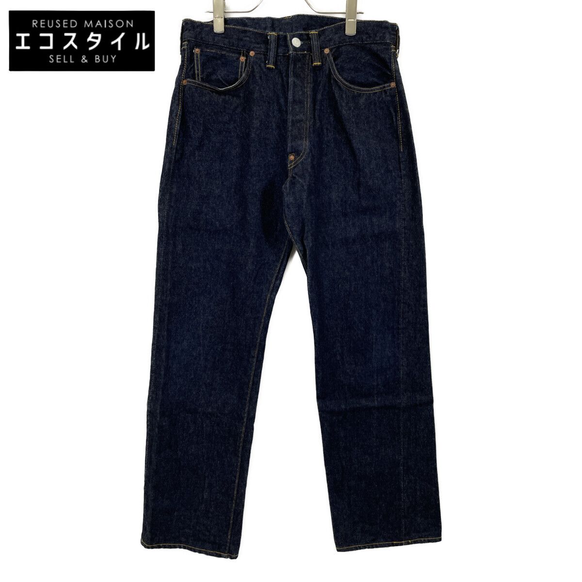TCB JEANS&CO. ティーシービージーンズ ｲﾝﾃﾞｨｺﾞ 14.1ozｺｯﾄﾝ ｼﾝﾁﾊﾞｯｸ  