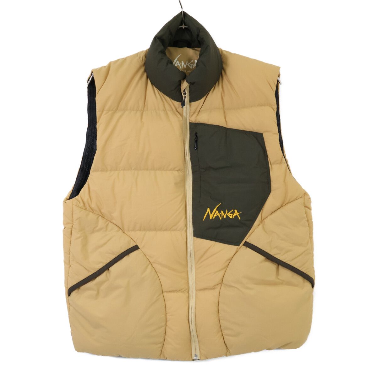 NANGA ナンガ ND2441-1N403-C ﾍﾞｰｼﾞｭ MAZENO RIDGE VEST ﾏｾﾞﾉﾘｯｼﾞﾍﾞｽﾄ