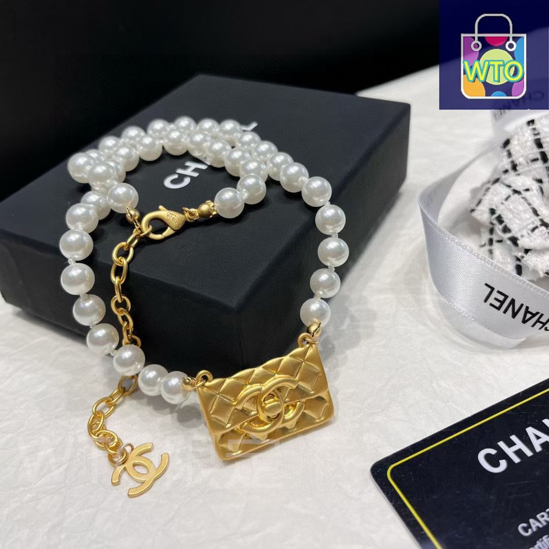 今日特価】CHANEL ヴィンテージ アルファベットネックレス 送料無料